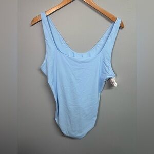 Light Blue Women's Top: Shape Wear / tank top